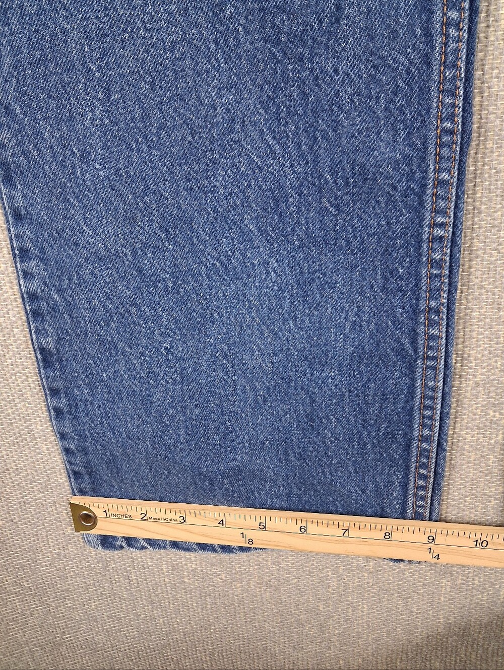Levi’s 517 Bootcut Jeans Mens 36x34 Blue Denim Medium Wash Workwear Classic - Picture 12 of 12